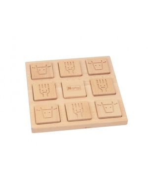 Tres en raya tactil sensorial