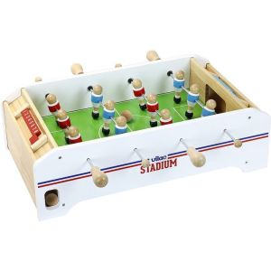 futbolín de madera