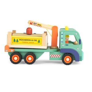 CAMIÓN FORESTAL CON MADERAS