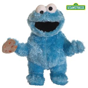 marioneta monstruo de las galletas barrio sésamo