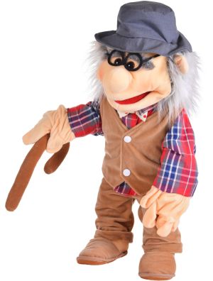 marioneta abuelo living puppets