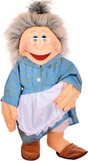 marioneta abuela living puppets
